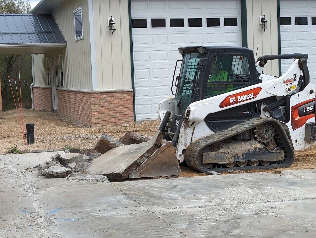 Pool Deck Resurfacing - Before